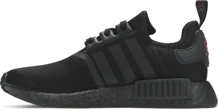 Adidas Wmns NMD R1 sneakers, black/red