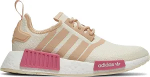 Adidas Wmns NMD_R1 'Wonder White Halo Blush' sneakers, cream