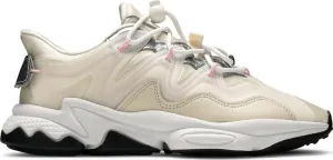 Adidas Wmns Ozweego Plus 'Chalk White Pink' sneakers, cream