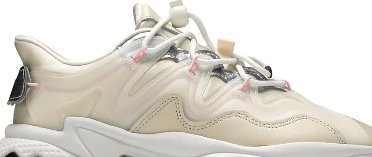 Adidas Wmns Ozweego Plus 'Chalk White Pink' sneakers, cream