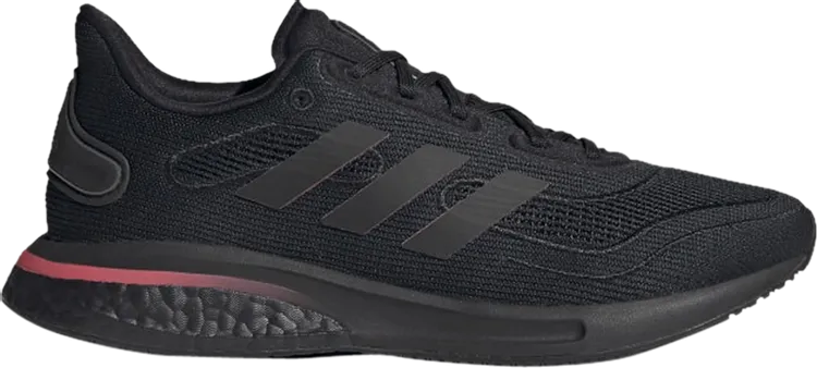 Adidas Wmns Supernova 'Black Signal Pink' sneakers, black