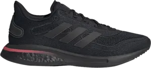 Adidas Wmns Supernova 'Black Signal Pink' sneakers, black