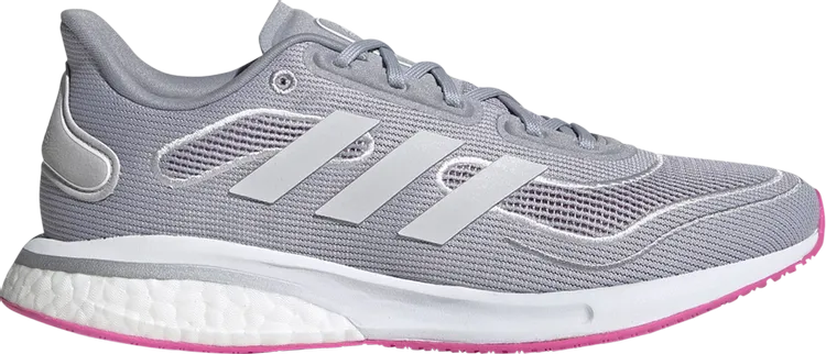 Adidas Wmns Supernova 'Halo Silver Pink' sneakers, gray