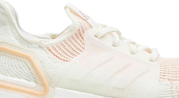 Adidas Wmns UltraBoost 19 'Glow Orange' sneakers, cream