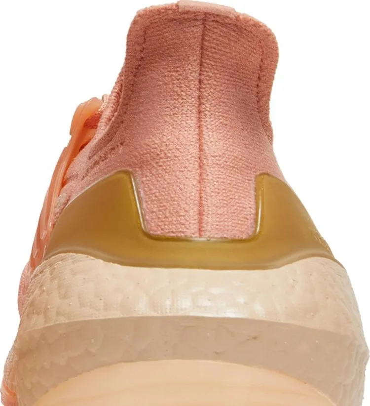 Adidas Wmns UltraBoost 21 'Ambient Blush' Sneakers, Orange