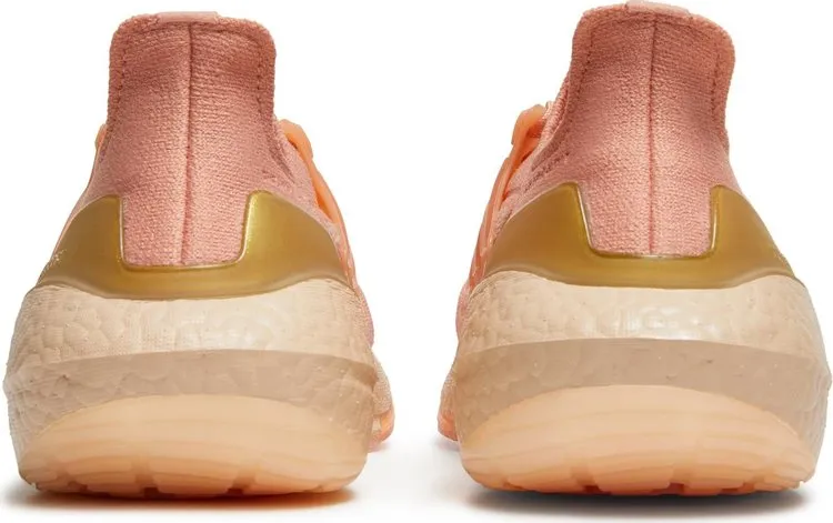 Adidas Wmns UltraBoost 21 'Ambient Blush' Sneakers, Orange