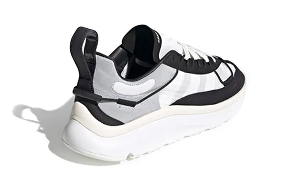 adidas Y-3 Shiku Run 'White Black' Sneakers, black