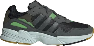 Adidas Yung-96 'Olive Gum' sneakers, green