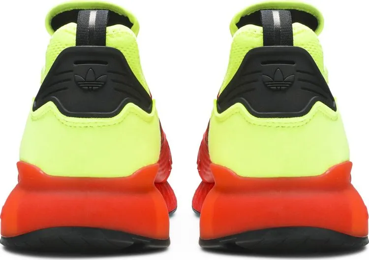 Adidas ZX 2K Boost 'Solar Yellow Red' Sneakers, Red