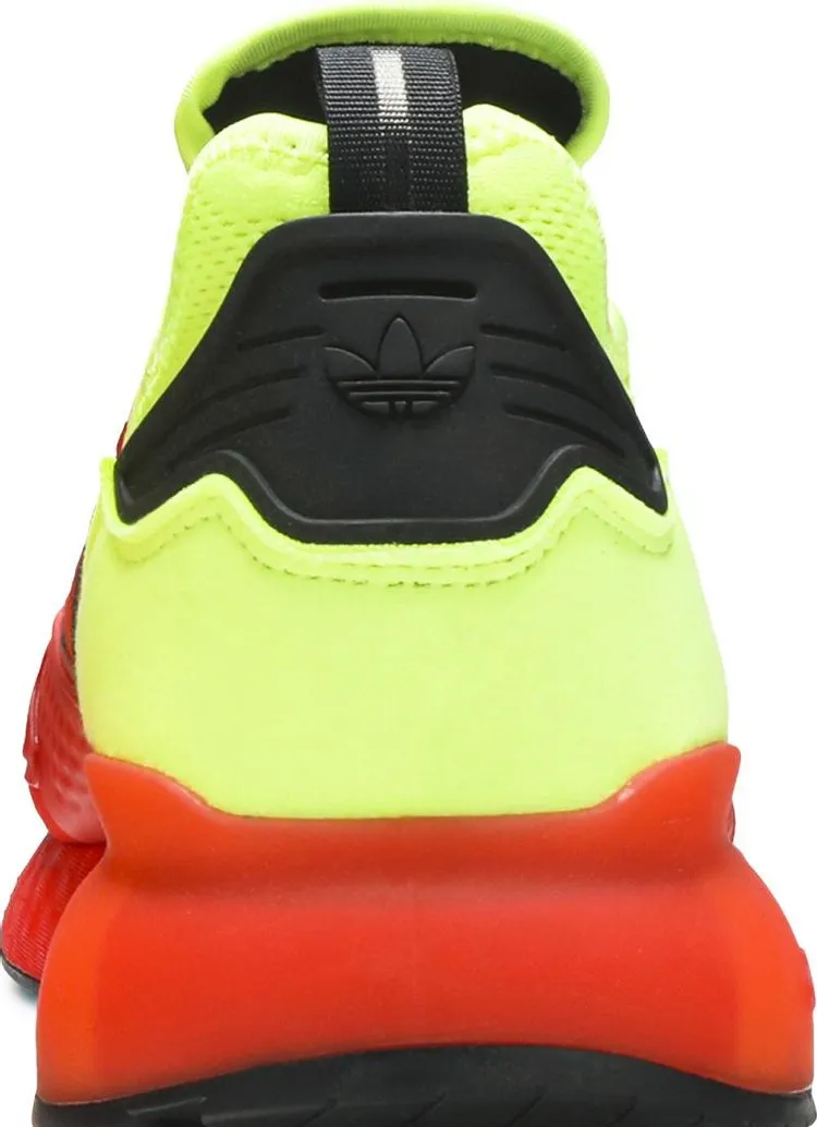 Adidas ZX 2K Boost 'Solar Yellow Red' Sneakers, Red