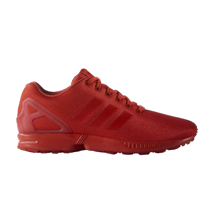 Adidas ZX Flux 'Red' sneakers, red