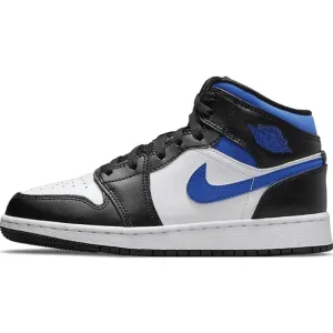 Air Jordan 1 Mid White Racer Blue (GS)