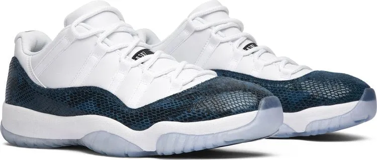 Air Jordan 11 Retro Low Navy Snakeskin 2019, white