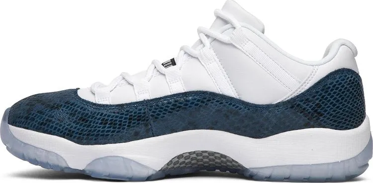 Air Jordan 11 Retro Low Navy Snakeskin 2019, white