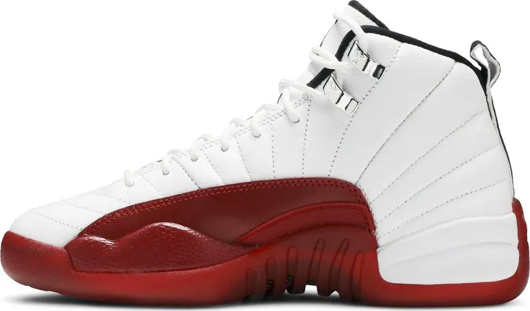 Air Jordan 12 Retro GS Cherry 2009 sneakers, white