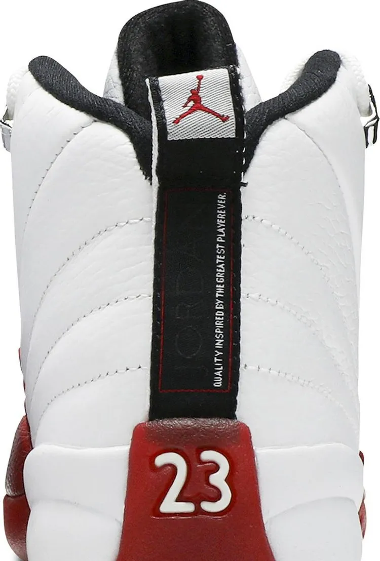 Air Jordan 12 Retro GS Cherry 2009 sneakers, white