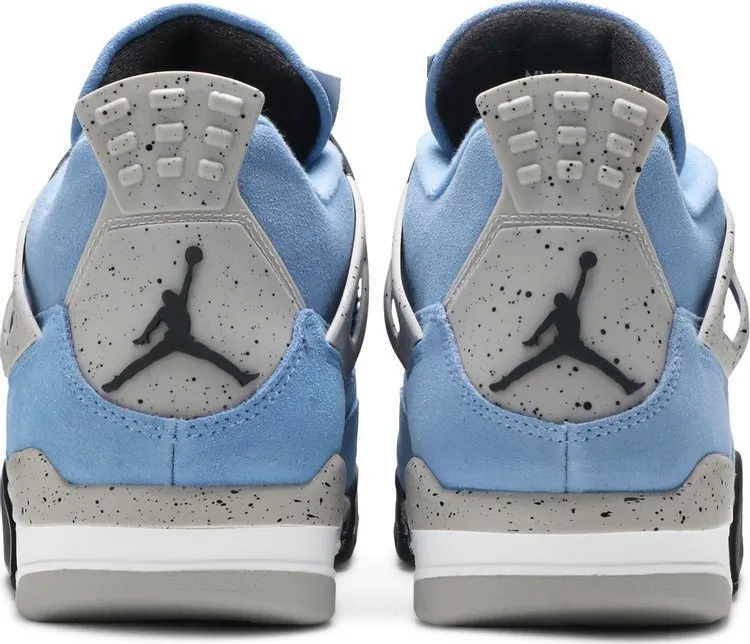 Air Jordan 4 Retro University Blue sneakers, blue