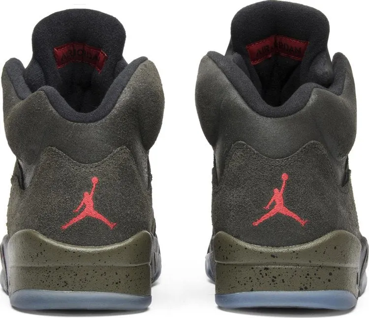 Air Jordan 5 Retro Fear sneakers, gray