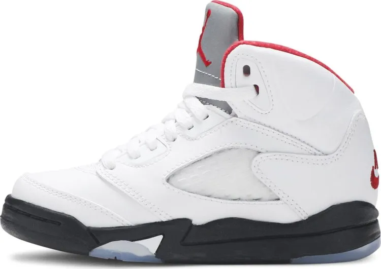 Air Jordan 5 Retro PS Fire Red 2020 Sneakers, White