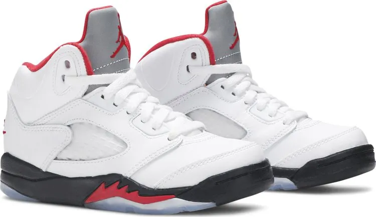 Air Jordan 5 Retro PS Fire Red 2020 Sneakers, White