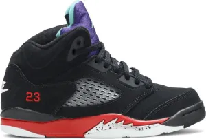 Air Jordan 5 Retro PS Top 3 Sneakers, Black