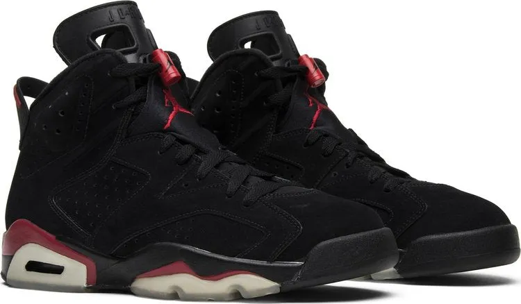 Air Jordan 6 Retro Varsity Red 2010 Sneakers, Black