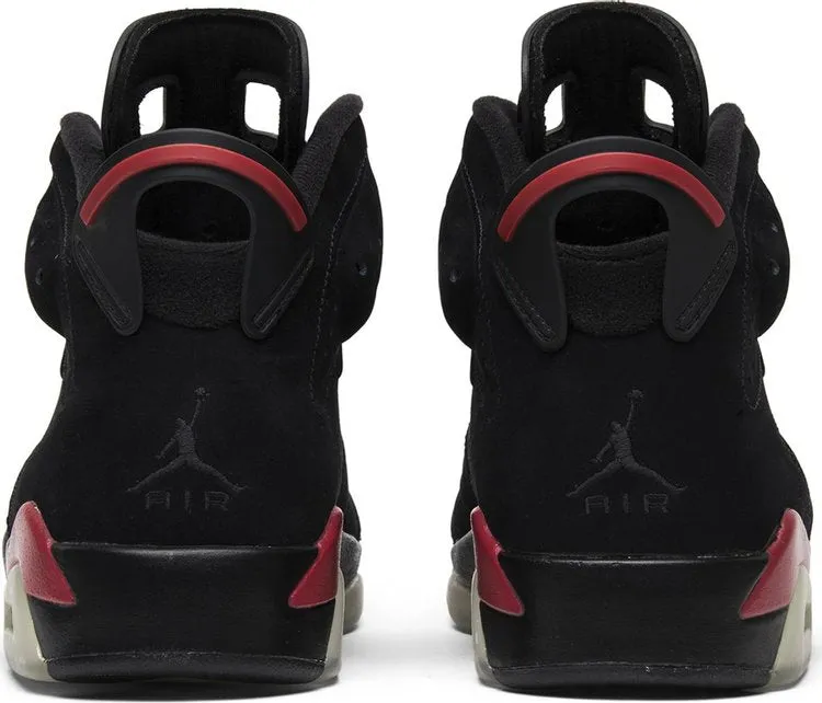 Air Jordan 6 Retro Varsity Red 2010 Sneakers, Black