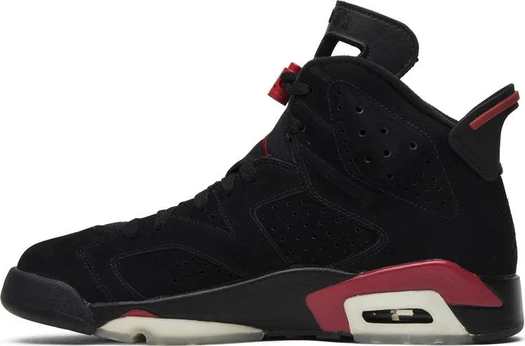 Air Jordan 6 Retro Varsity Red 2010 Sneakers, Black