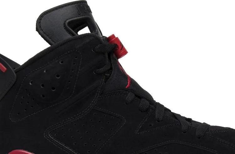 Air Jordan 6 Retro Varsity Red 2010 Sneakers, Black