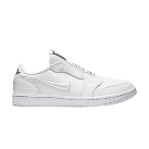 Air Jordan Wmns Air Jordan 1 Retro Low Slip 'White', white