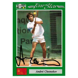 Andrei Chesnokov Signed  Men`s