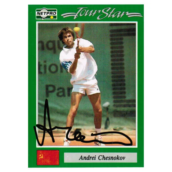 Andrei Chesnokov Signed  Men`s