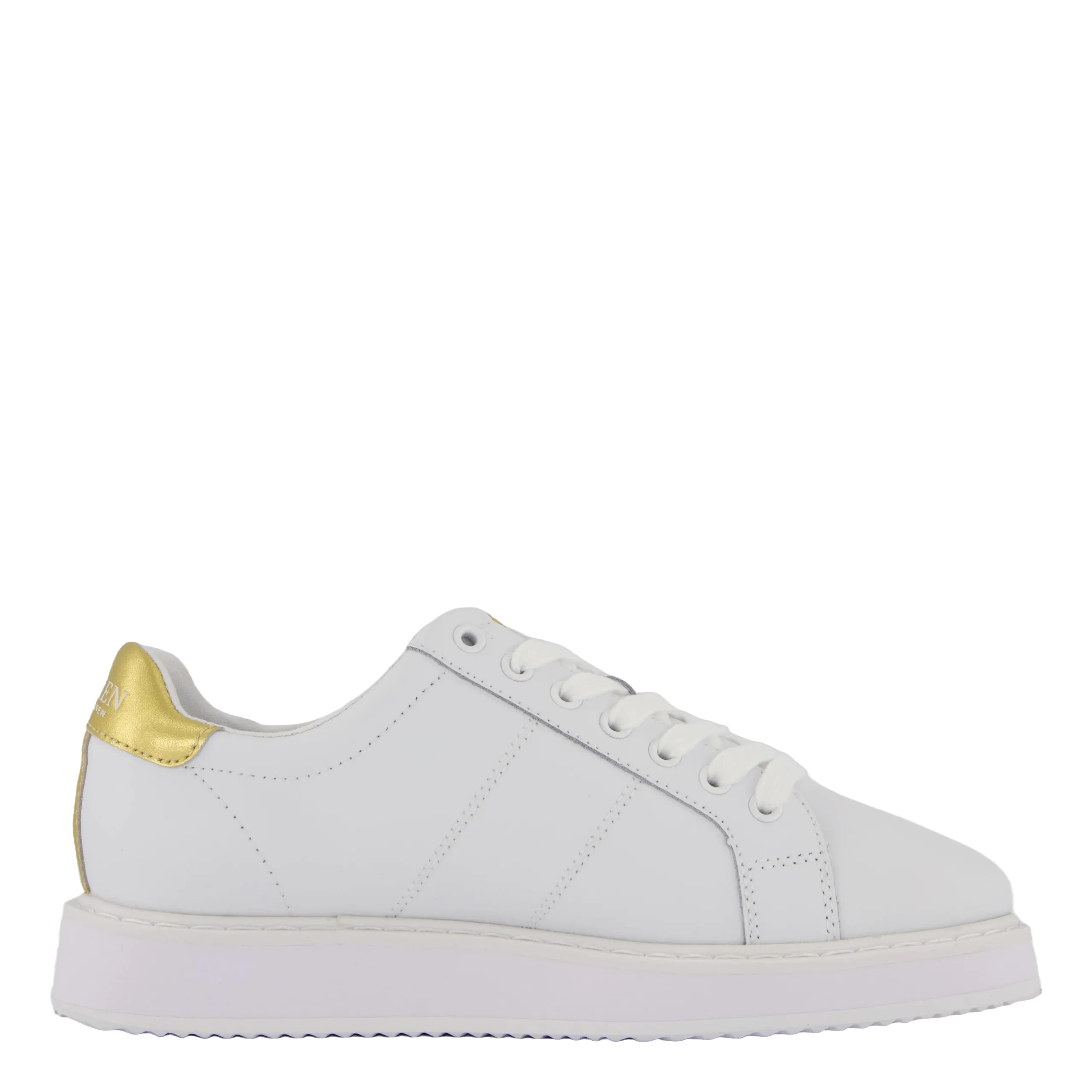 Angeline IV Action Leather Sneaker RL White / RL Gold