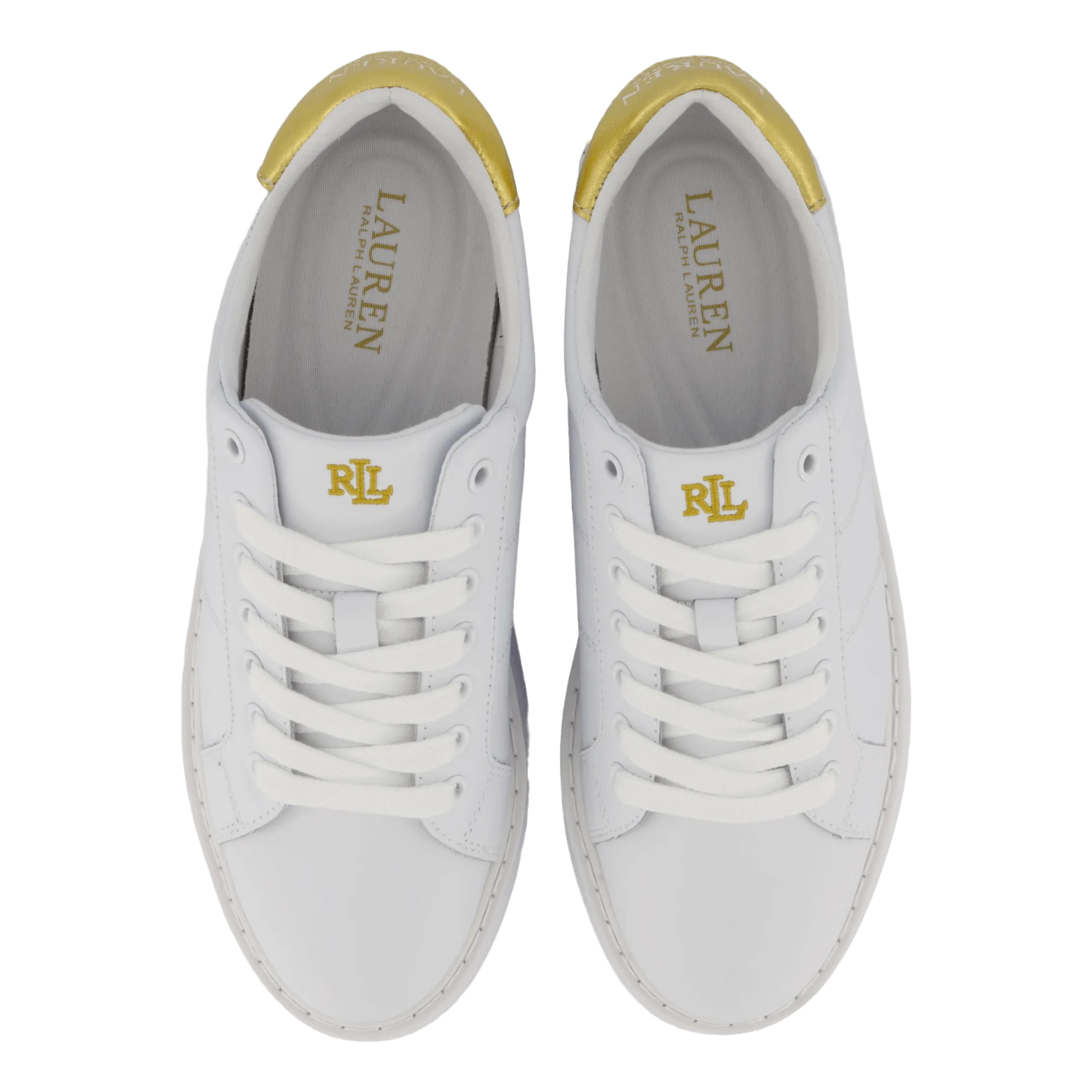 Angeline IV Action Leather Sneaker RL White / RL Gold