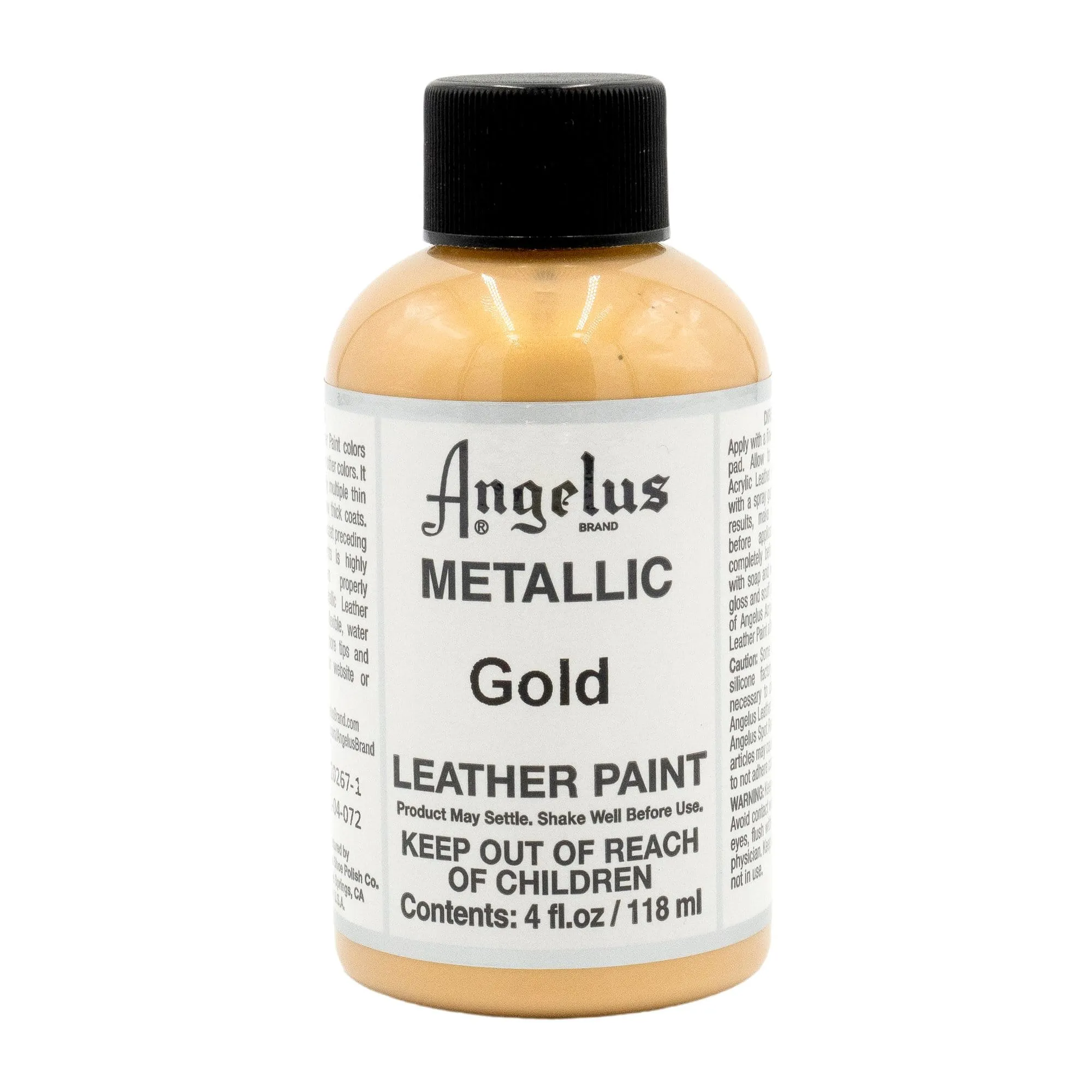 ANGELUS "Metallic" Acrylic Leather Paint (4 fl. oz)