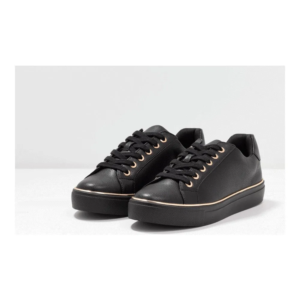 Anna Field Zapatillas Lace-Up Sneakers, Black