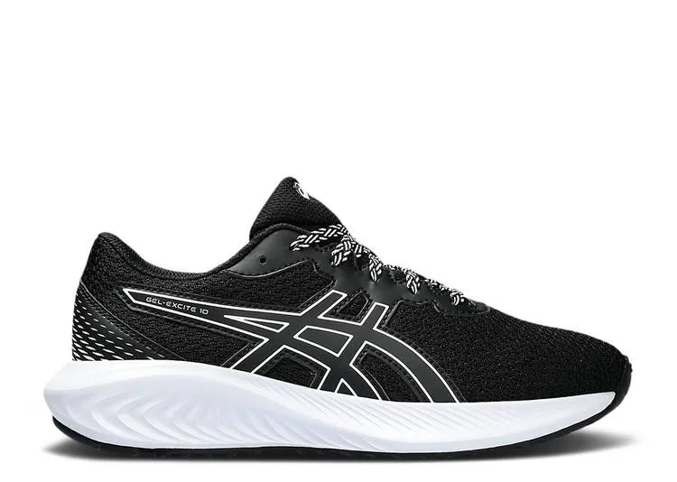 ASICS GEL EXCITE 10 GS 'BLACK WHITE' sneakers, black