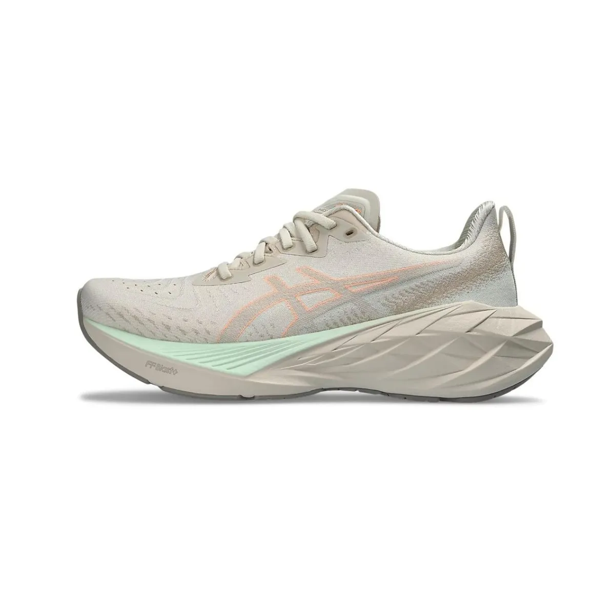 Asics Novablast 4 Beige Green SS24 Women's Sneakers