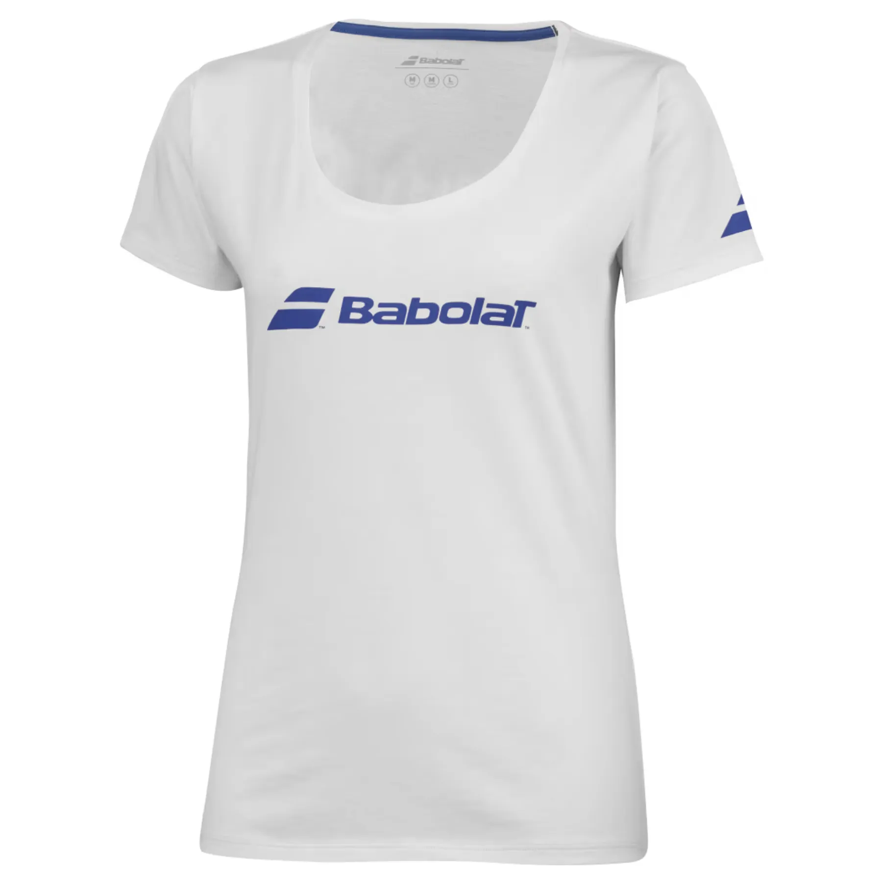 Babolat Exercise Women Tee 1000 - White/White