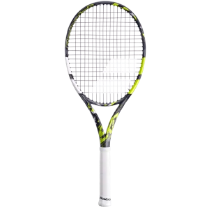 Babolat Pure Aero Team White Yellow 285gm GRAPHITE Strung No Cover Tennis Racket [WS]