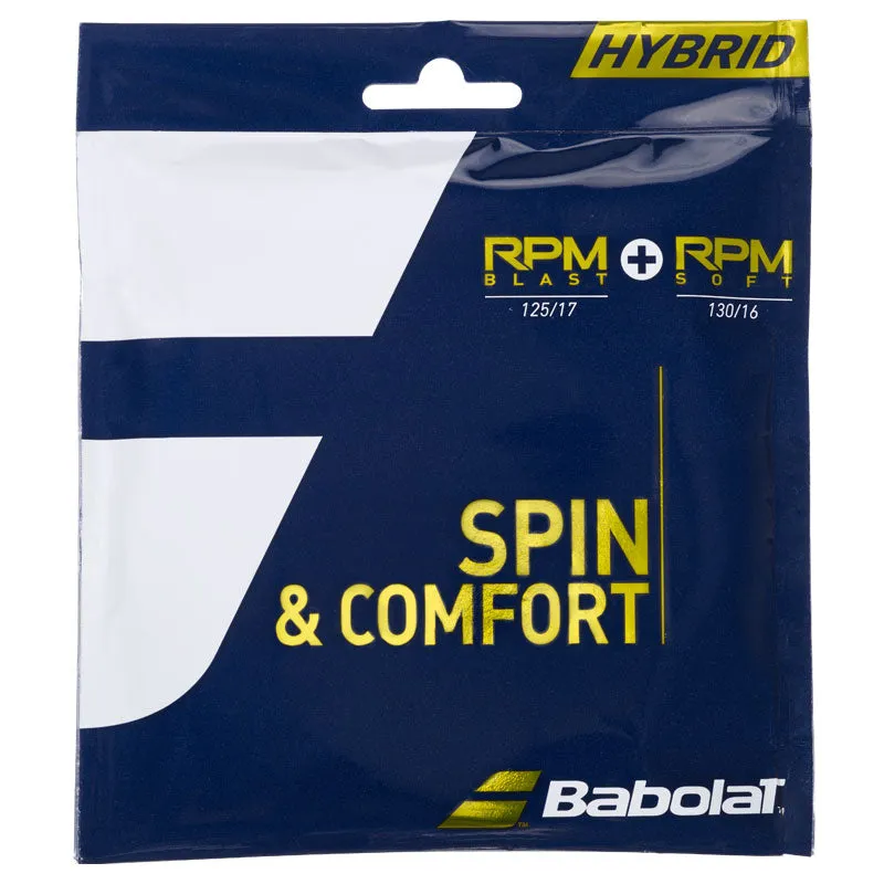 Babolat RPM Blast 17   RPM Soft 16 Hybrid Tennis String