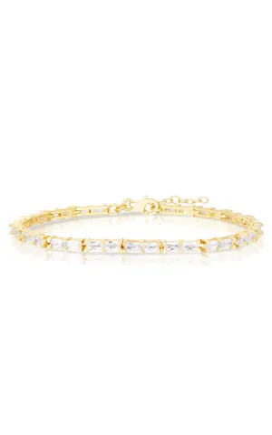 Baguette Tennis Bracelet