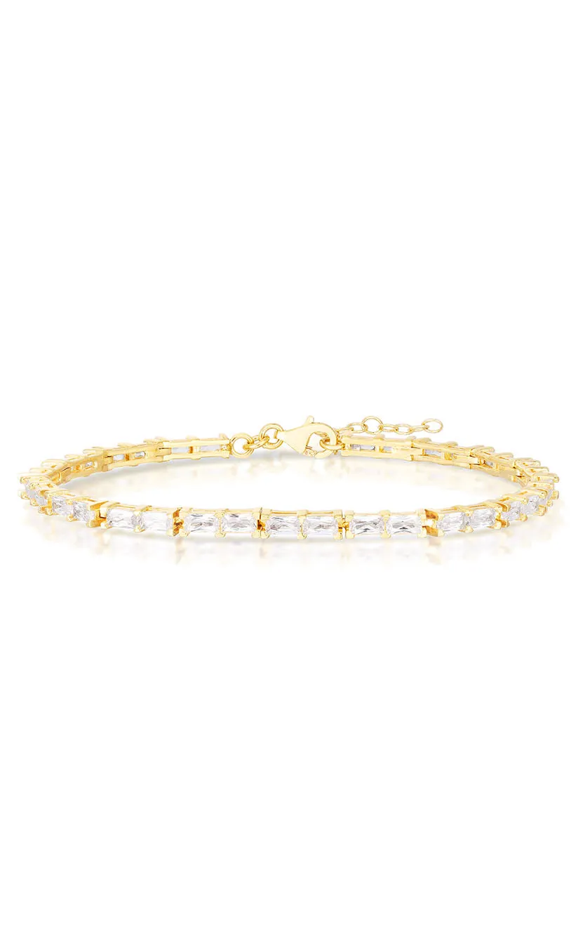 Baguette Tennis Bracelet