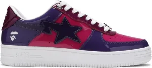 Bapesta Color Camo Combo Sneakers - Purple