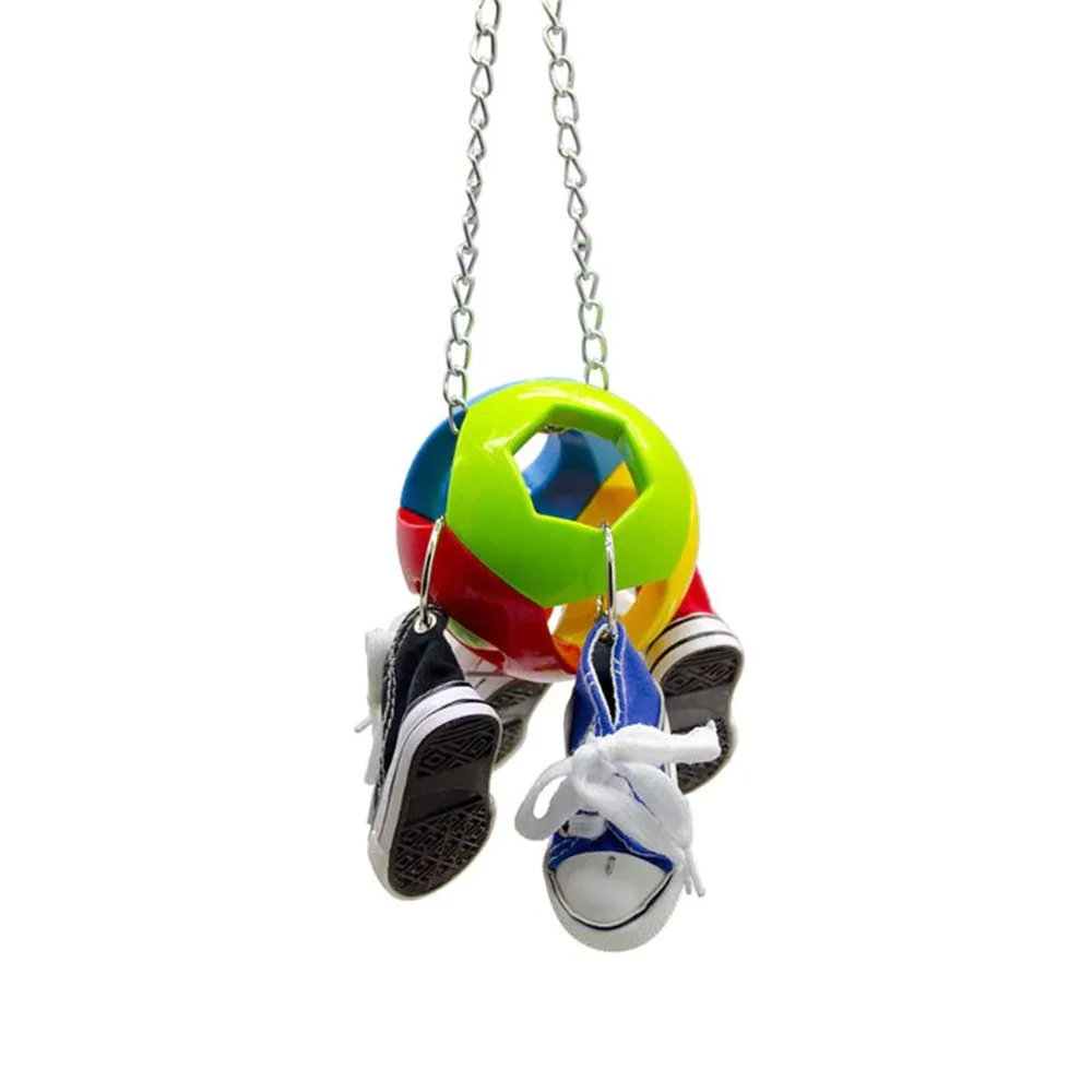 Bird Ball Bell Chew Toy