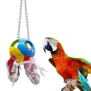 Bird Ball Bell Chew Toy