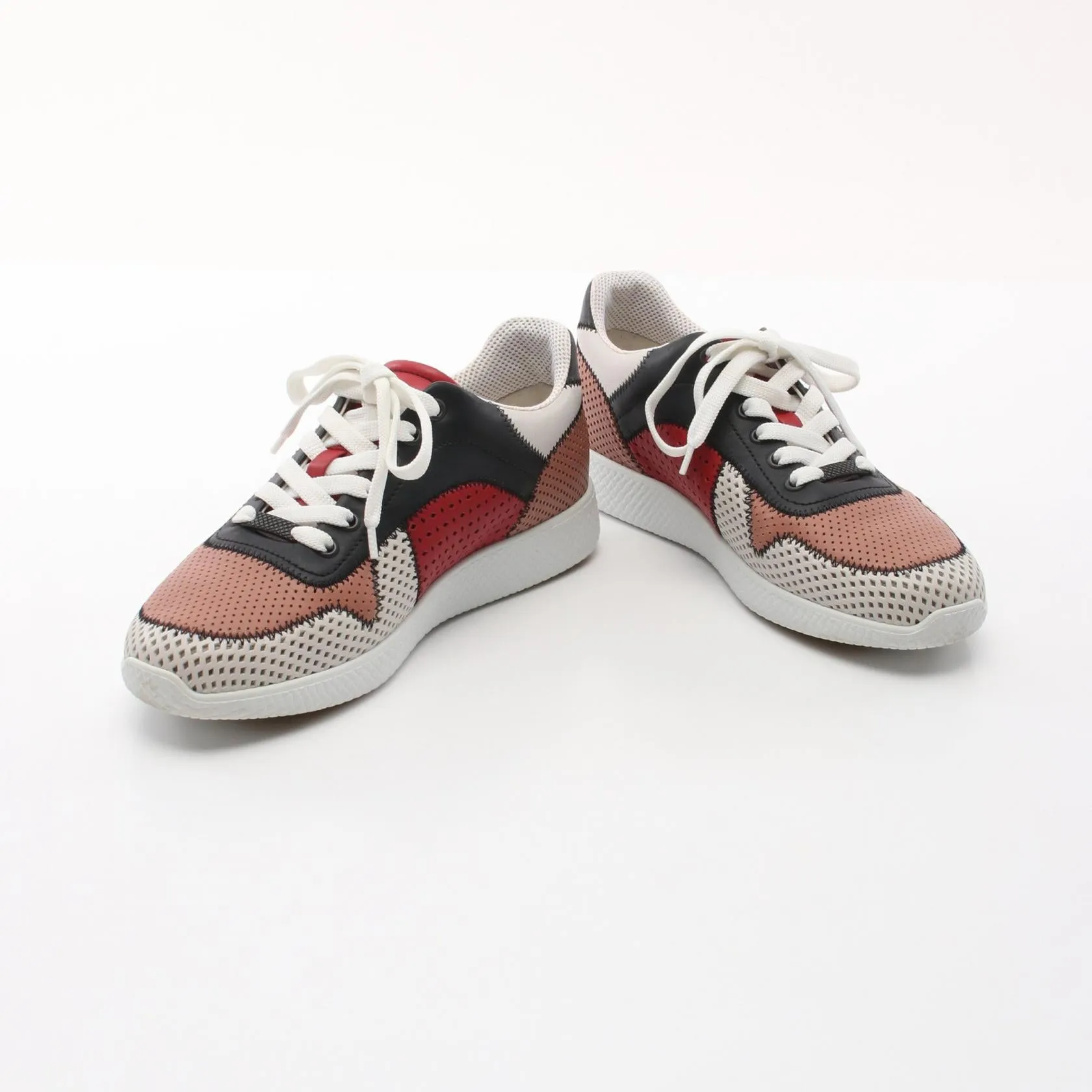 Bottega Veneta Leather Sneakers Pink