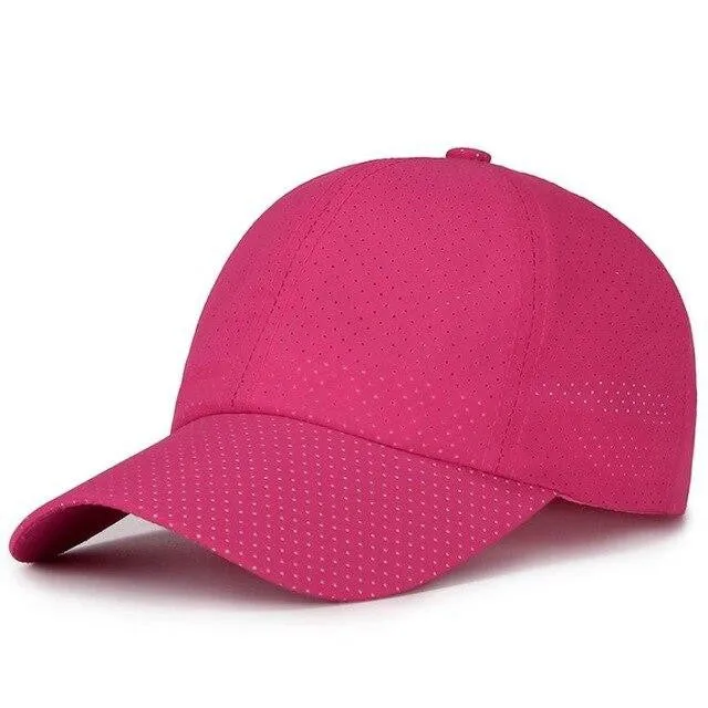 Breathable Solid Color Hat