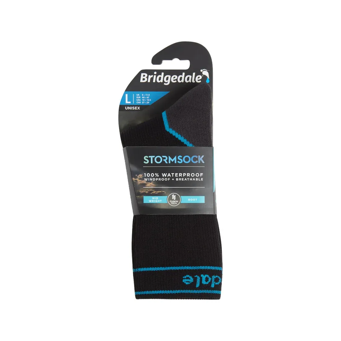 Bridgedale Stormsock Waterproof Mid Weight Boot Sock