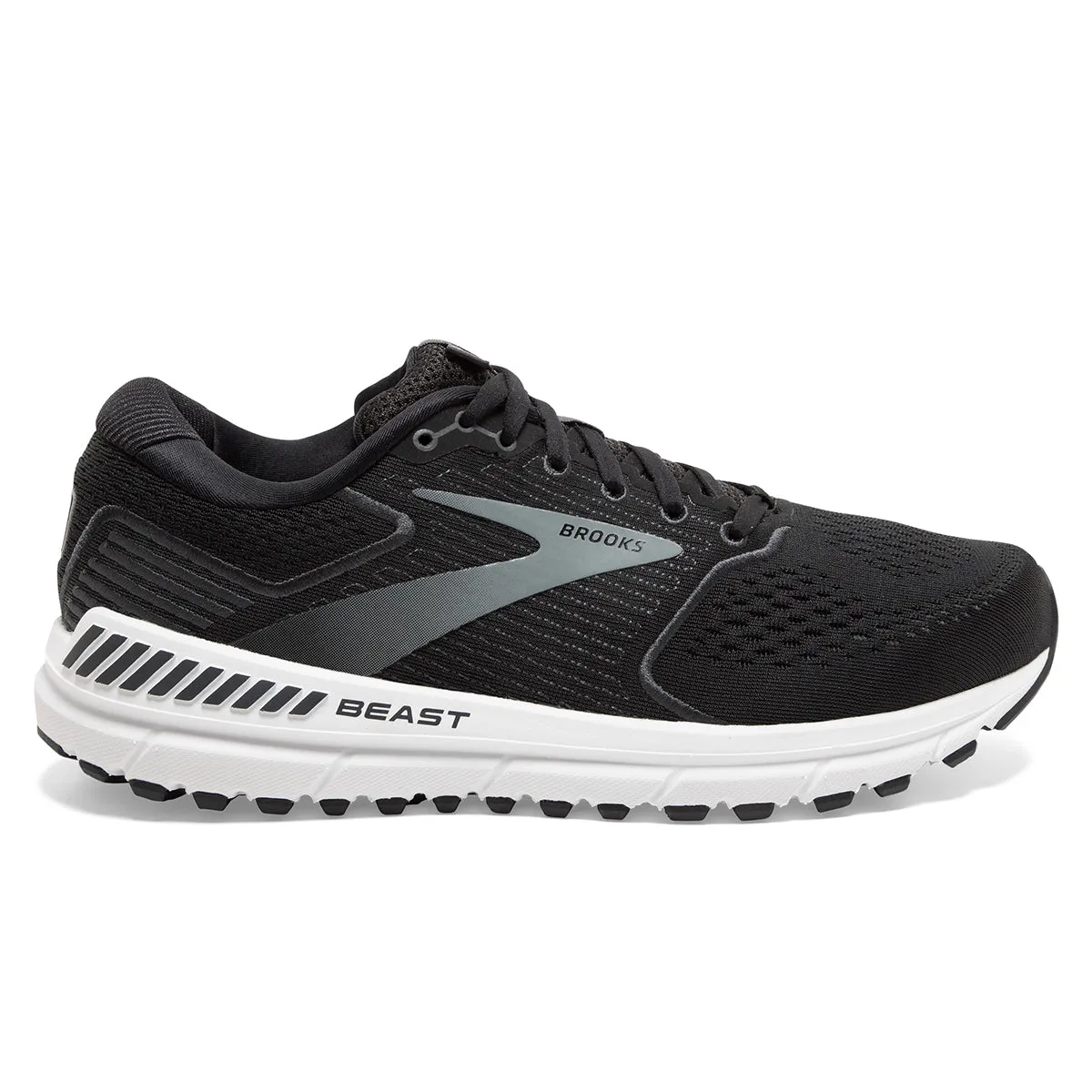 Brooks Beast 20 Mens | Black/Ebony/Grey